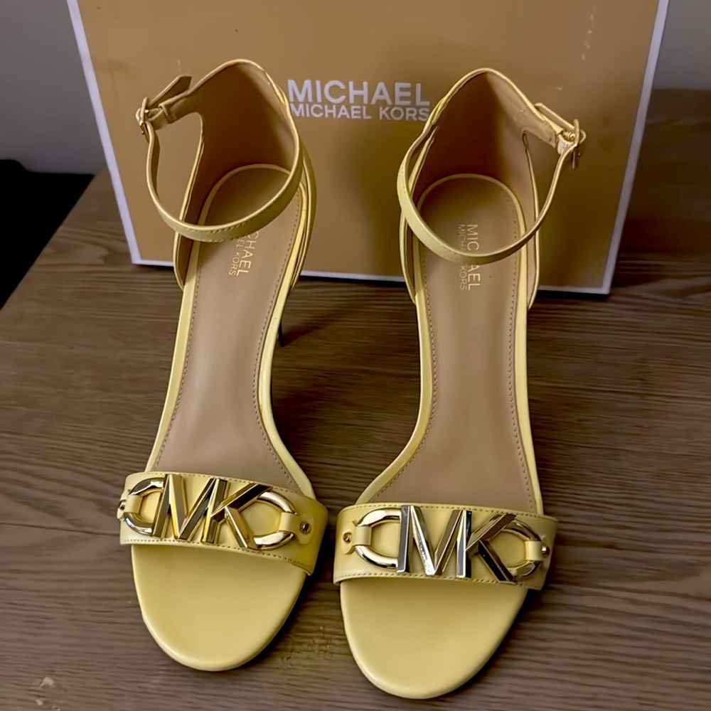 Michael Kors Gold Women's Sandals